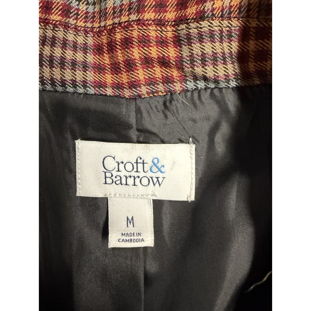 Croft & Barrow Womens Knit Blazer Jacket Size M Single Button New with tags - Picture 6 of 6